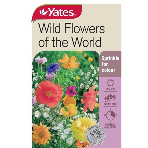 Yates Seeds Wildflowers Of The World Mix