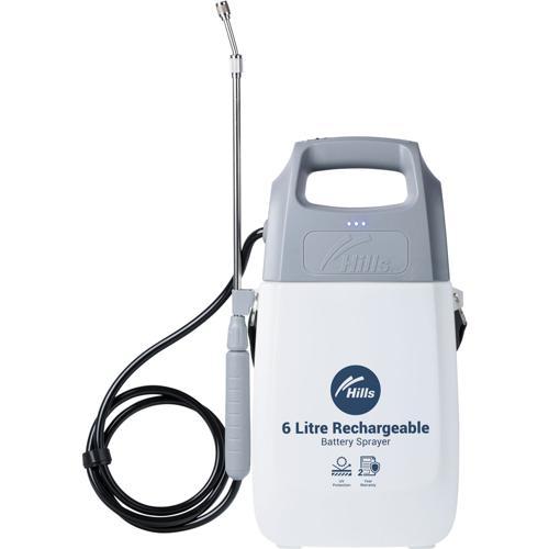 Hills Hills Rechargeable Sprayer 6L Grey