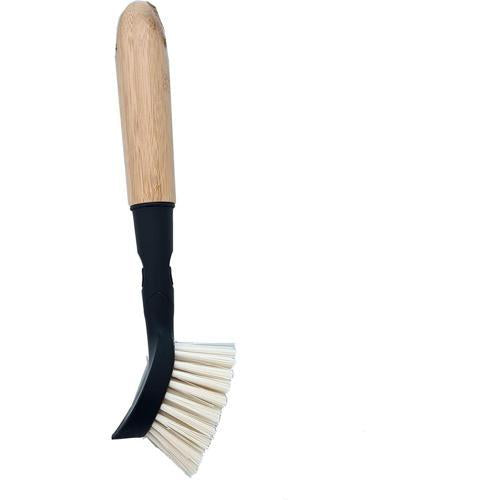 Seymours Bamboo Dish Brush With Replaceable Head H: 40mm, W: 45mm, D: 230mm