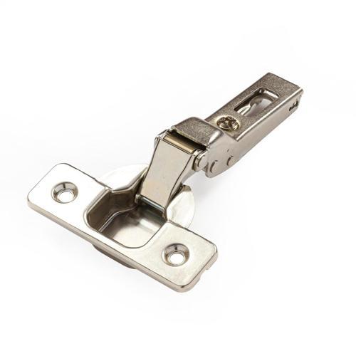 Hafele Concealed Cabinet Hinge 110 Degree. 45/9.5 Drill Pattern. HO Nickel