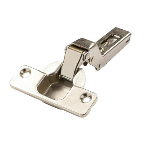Hafele Concealed Cabinet Hinge 110 Degree. 52/5.5 Drill Pattern. Inset Nickel