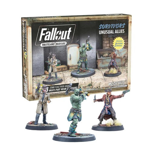 Fallout Wasteland Warfare - Unusual Allies - Hobby Tool