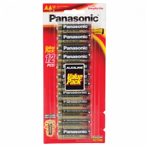 PANASONIC NZ Batteries AA 12pc