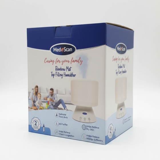 Top Filling Rainbow Mist Humidifier - Medescan
