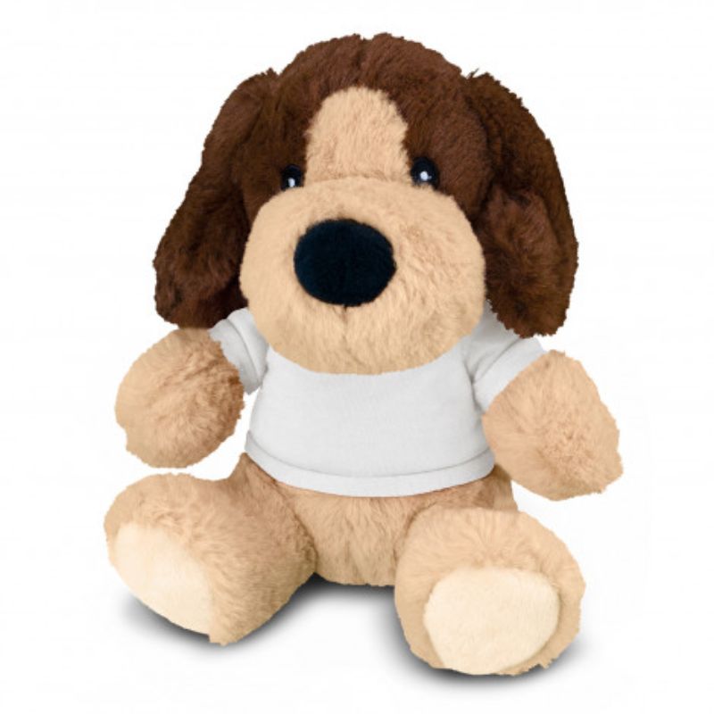 Plush Toy - Dog Brown/White (Set of 3)