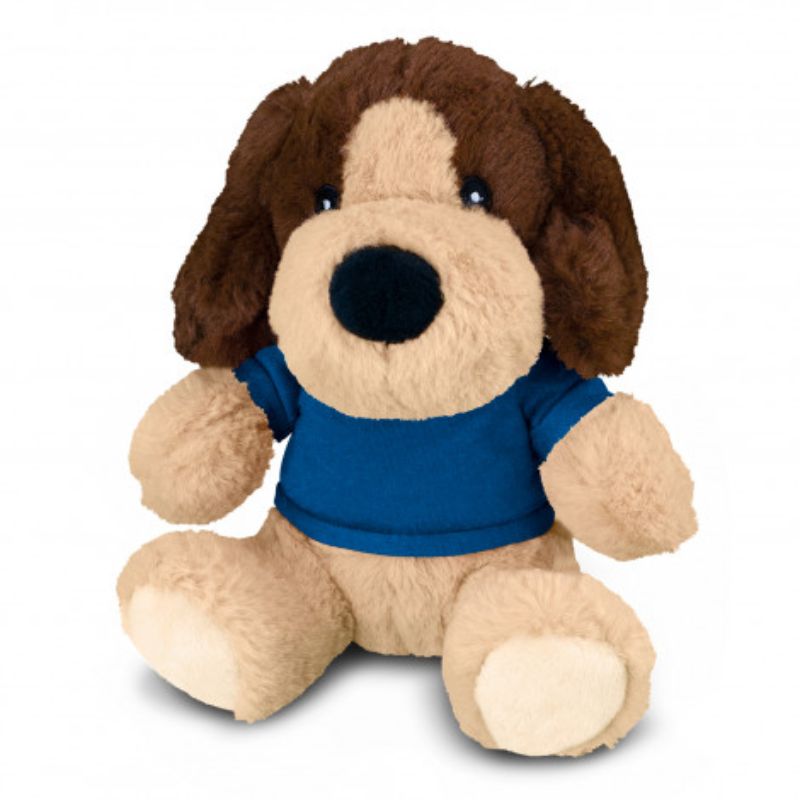 Plush Toy - Dog Brown/Dark Blue (Set of 3)