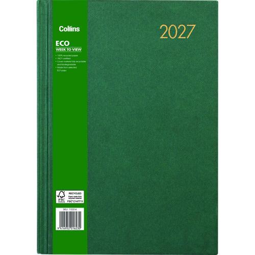 Collins Diary Eco A43 Week Per View 2027