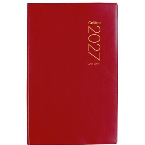 Collins Diary A71P Red 2027