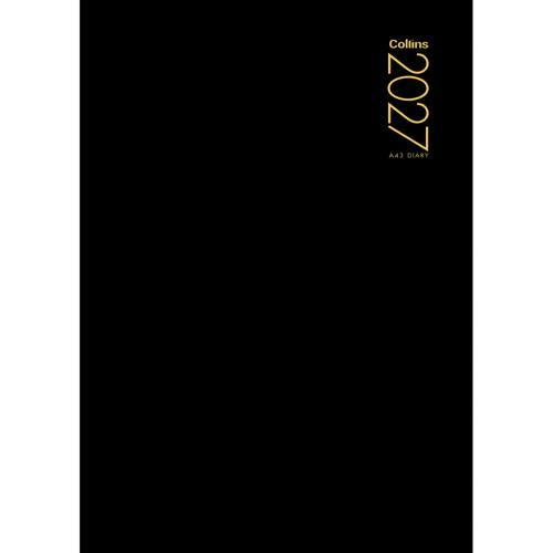 Collins Diary A43 Black 2027
