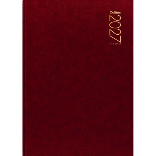 Collins Diary A43 Red 2027