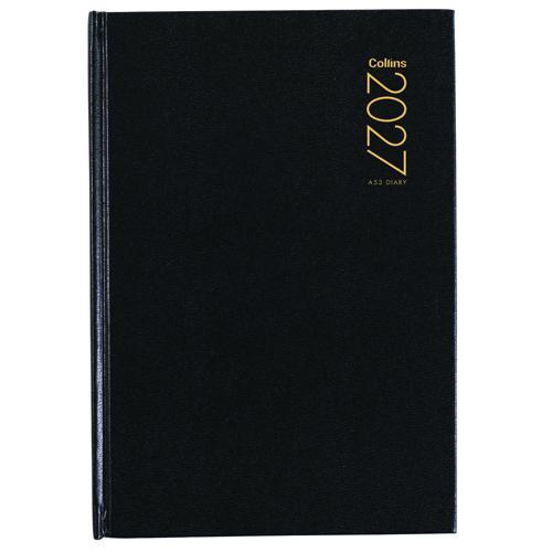 Collins Diary A53 Black 2027