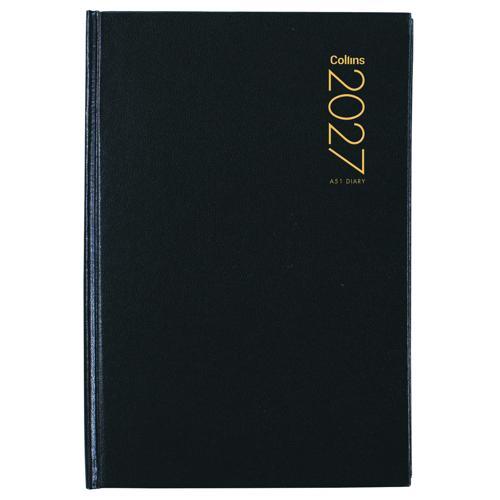 Collins Diary A51 Black 2027