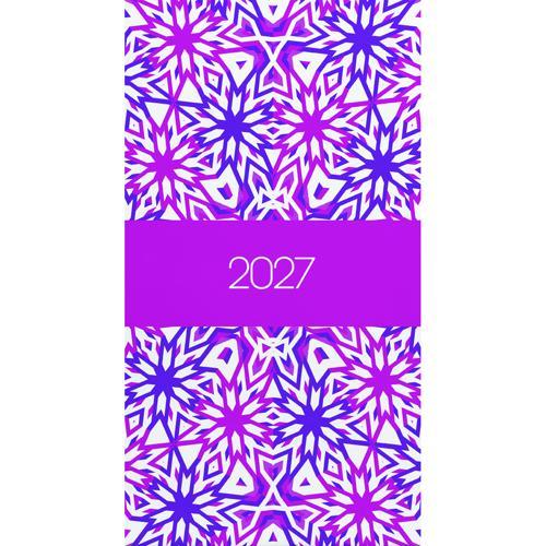 Collins Diary Slimline Kaleidoscope Week To View 2027