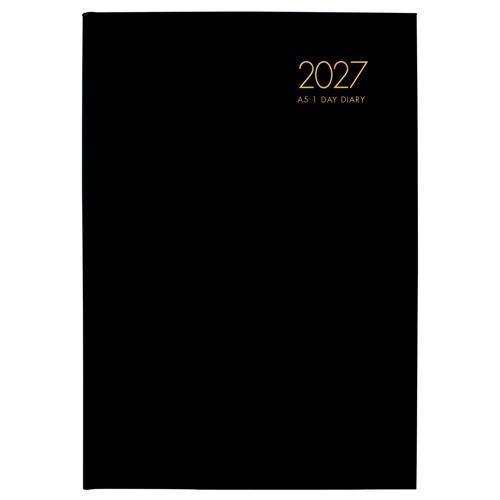 Windsor Diary A51 Day To Page Black 2027