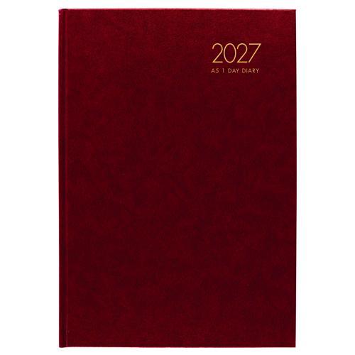 Windsor Diary A51 Day To Page Red 2027