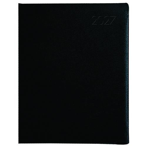 Collins Diary Portfolio Day To Page Diary Wiro Tabbed Black 2027