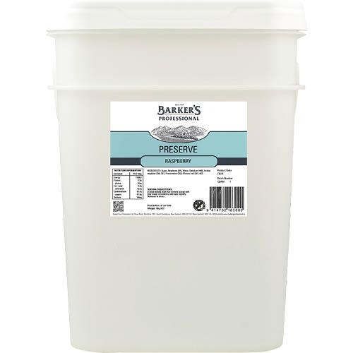 Barker's Raspberry Preserve 19kg