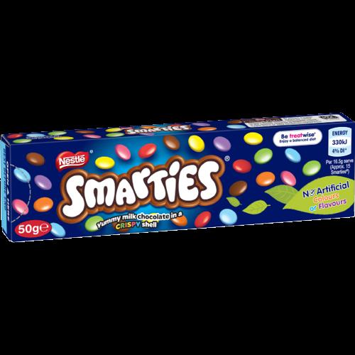 Nestle Smarties Chocolate Carton 24 x 50g