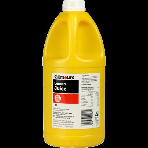 Gilmours Lemon Juice 2l