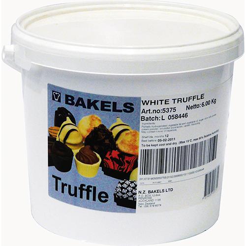 Bakels White Chocolate Truffle Filling 6kg