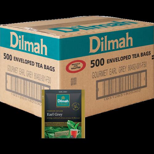 Dilmah Gourmet Earl Grey Tea Bags Foil Wrap 500pk