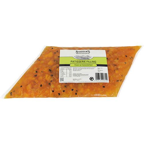 Barker's Peach & Passionfruit Patisserie Filling 1.25kg