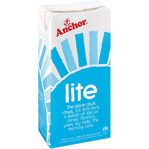 Anchor Lite UHT Reduced Fat Milk 1l