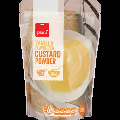 Pams Vanilla Flavoured Custard Powder 300g