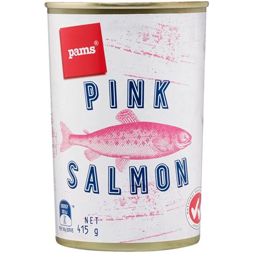 Pams Pink Salmon 415g