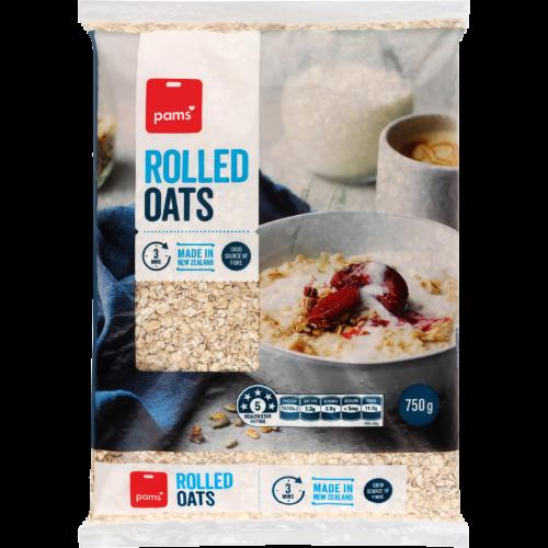 Pams Rolled Oats 750g