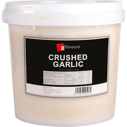 Gilmours Crushed Garlic 5kg