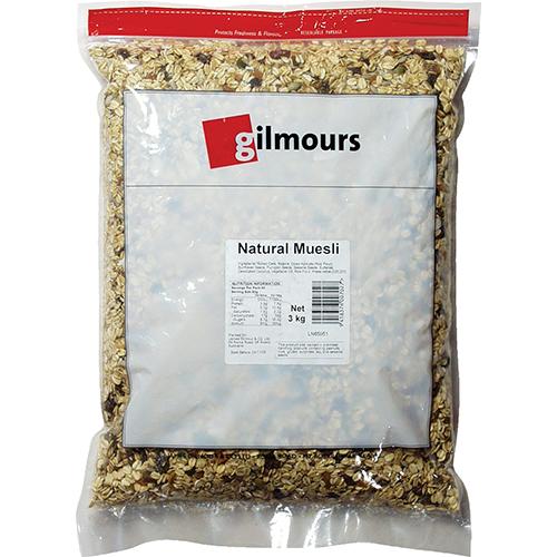 Gilmours Natural Muesli 3kg