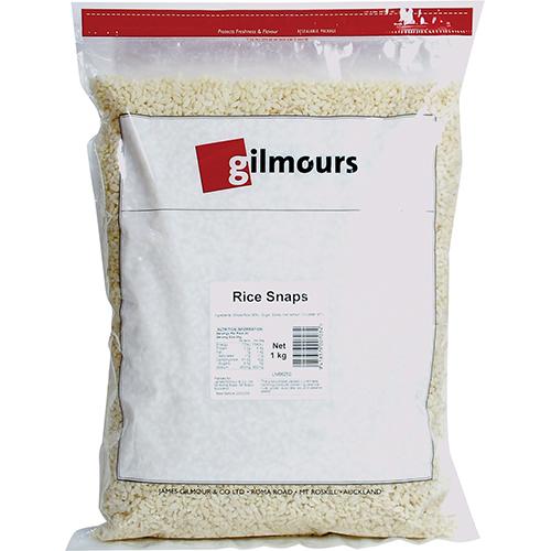 Gilmours Rice Snaps Breakfast Cereal 1kg