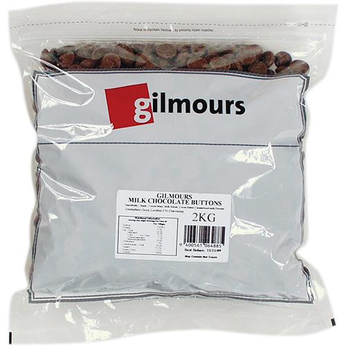 Gilmours Milk Chocolate Couverture Bud 2kg