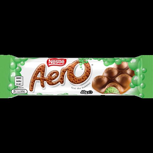 Nestle Aero Peppermint Chocolate Bar 24 x 40g