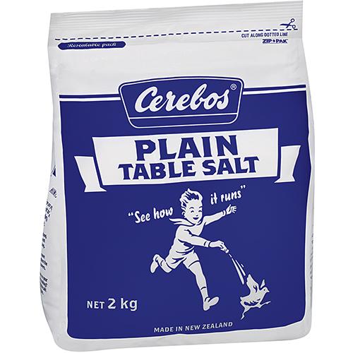 Cerebos Plain Table Salt 2kg