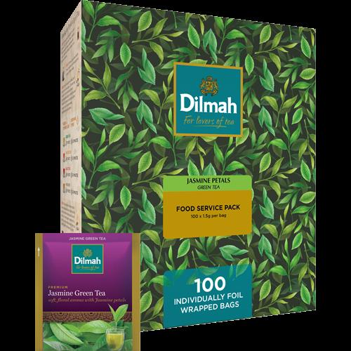 Dilmah Jasmine Green Tea Bags 100pk