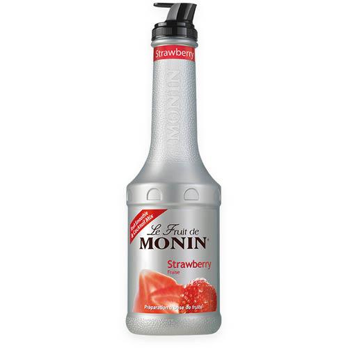 Monin Strawberry Fruit Puree 1l