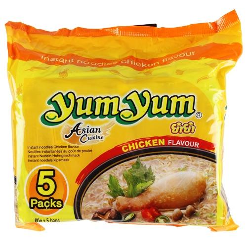 Yum Yum Chicken Instant Noodles 5 x 60g
