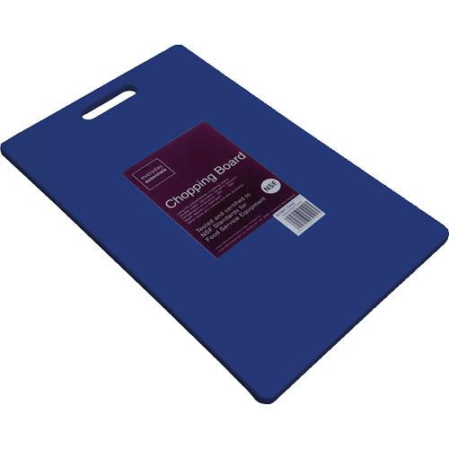 Everyday Essentials Blue Chopping Board Large 13x250x395mm 1pk