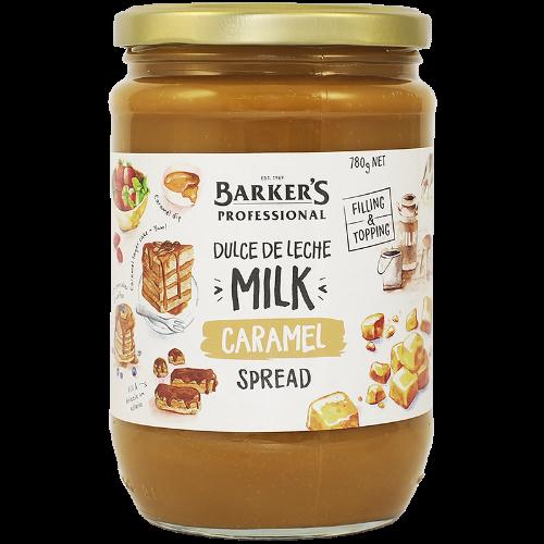 Barker's Professional Dulce De Leche Milk Caramel Spread 780g