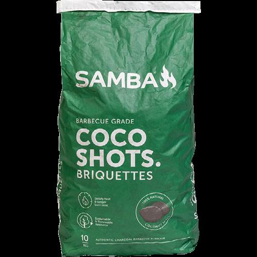 Samba Coco Shots Briquettes 10kg