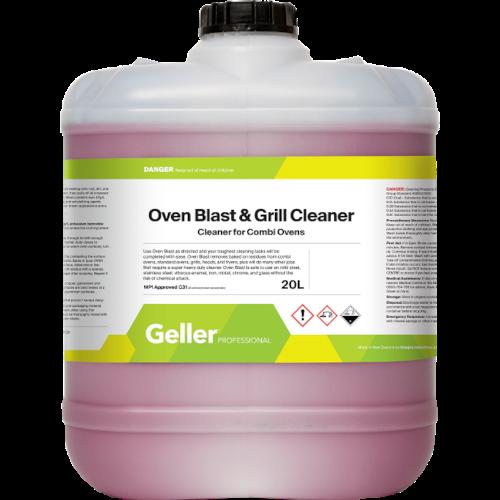 Geller Professional Oven Blast & Grill Cleaner Red - C31 20l