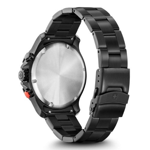 Watch - WENGER Seaforce Chrono 43mm Black Dial Black Bracelet