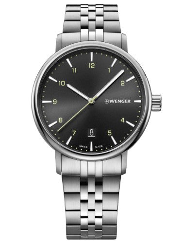 Watch - WENGER Urban Classic 40mm Black Dial Bracelet