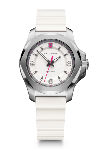 Watch - VICTORINOX I.N.O.X. V 37mm White Rub Strap White Dial