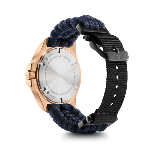 Watch - VICTORINOX I.N.O.X. V 37mm Blue Paracord Strap Blue Dial