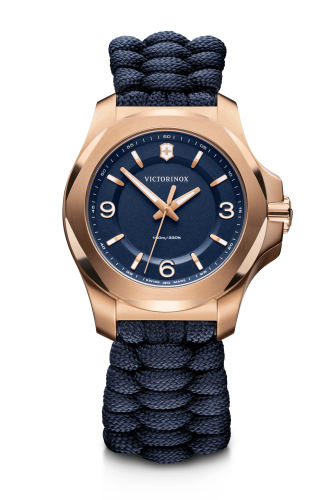 Watch - VICTORINOX I.N.O.X. V 37mm Blue Paracord Strap Blue Dial