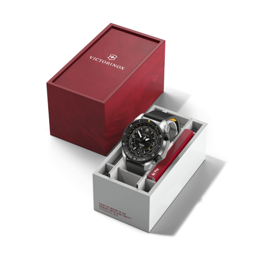 Watch - VICTORINOX Air Pro Auto 43mm Black Dial & Strap