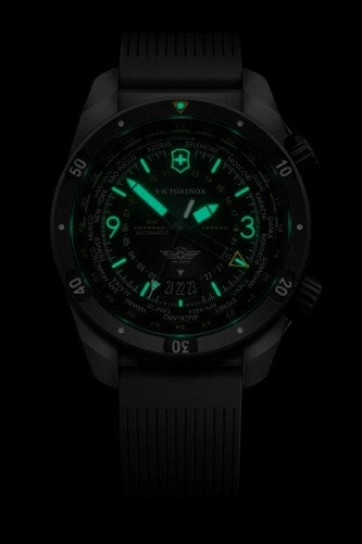 Watch - VICTORINOX Air Pro Auto 43mm Black Dial & Strap